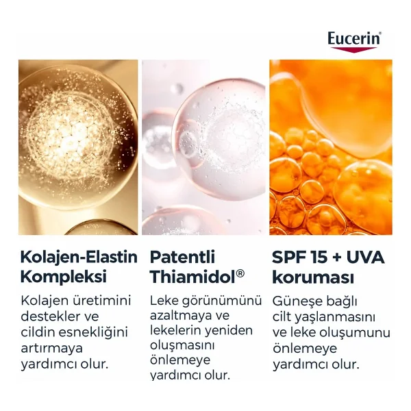 Eucerin Hyaluron-Filler + Elasticity SPF15 50 ml Gündüz Kremi - Görsel 5
