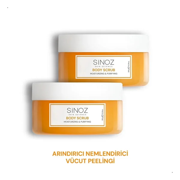 Sinoz Besleyici Arındırıcı ve Nemlendirici Vücut Peelingi 250 ml 2 Adet - Görsel 7