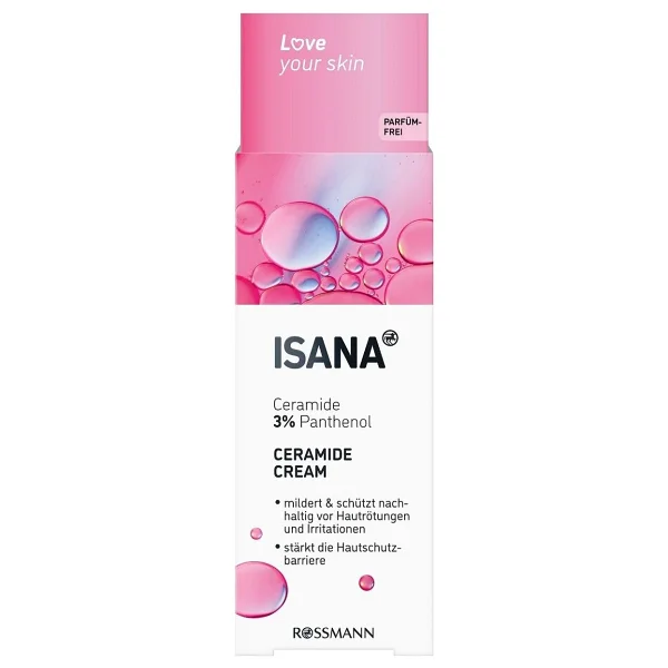 Isana Love Your Skin Seramid Panthenol 50 ml Nemlendirici Krem - Görsel 3