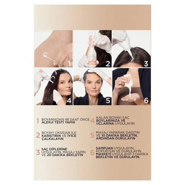 L'Oreal Paris Excellence Creme 10U Nude Açık Sarı Saç Boyası - Görsel 9