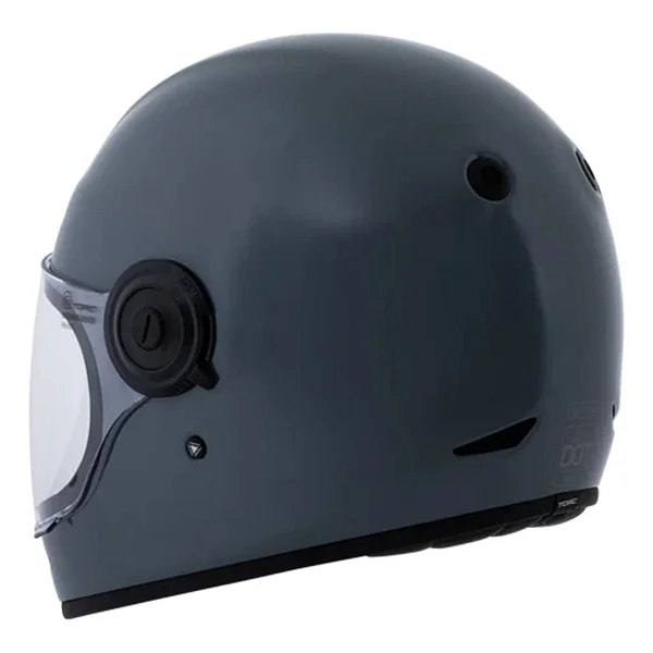 Torc T-1 Newport Gri Full Face Motor Kaskı - Görsel 4