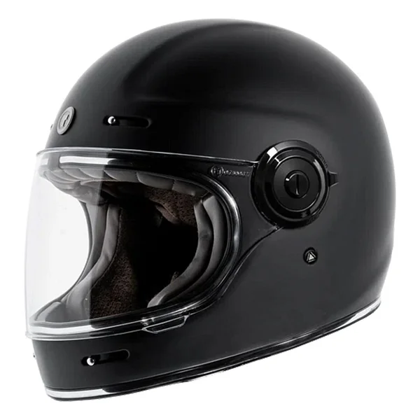 Torc T-1 Newport Mat Siyah Full Face Motor Kaskı - Görsel 7