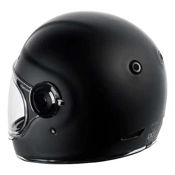 Torc T-1 Newport Mat Siyah Full Face Motor Kaskı - Görsel 4