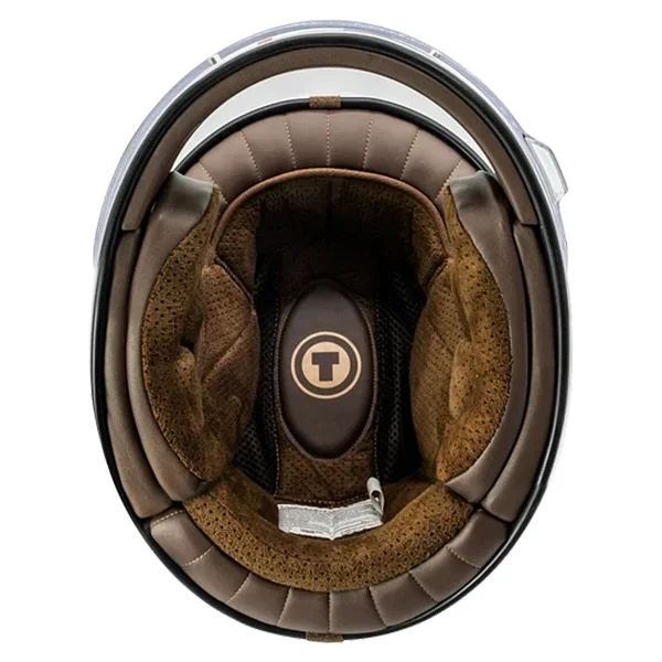 Torc T-1 Newport Mat Siyah Full Face Motor Kaskı - Görsel 5