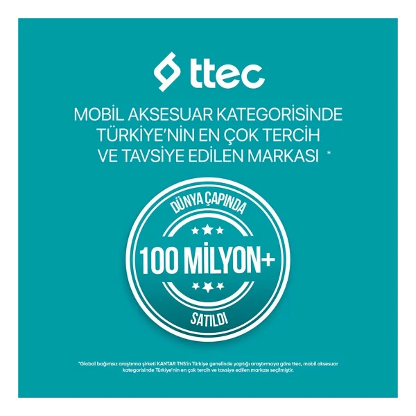 Ttec SmartCharger 2SC26B 30 W Type-C Hızlı Şarj Adaptörü - Görsel 2