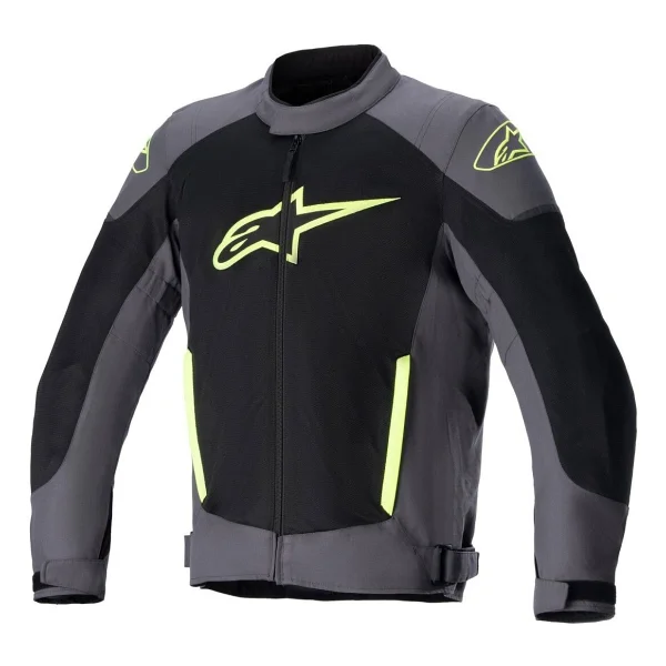 Alpinestars T-SP X Superair Erkek Gri-Siyah-Sarı Yazlık Motosiklet Montu - Görsel 4