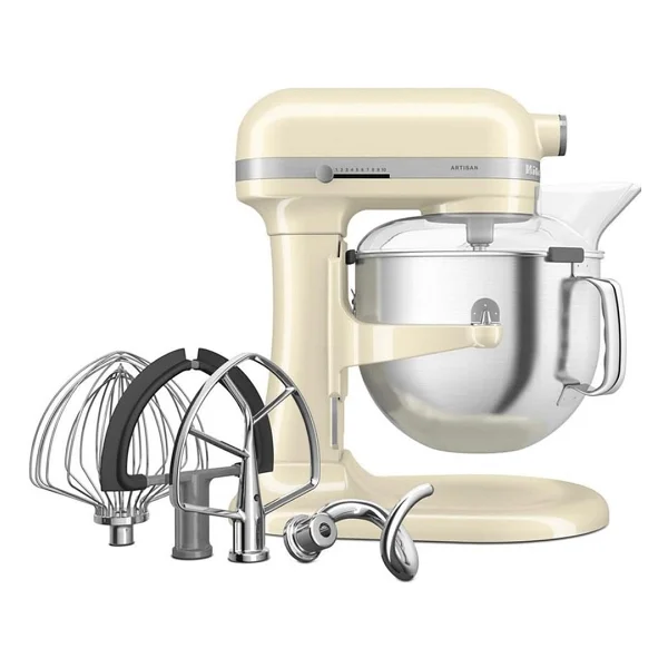 KitchenAid Artisan Kaldırılabilir Kaseli Stand Mikser, Almond Cream, 6,6 L - Görsel 2
