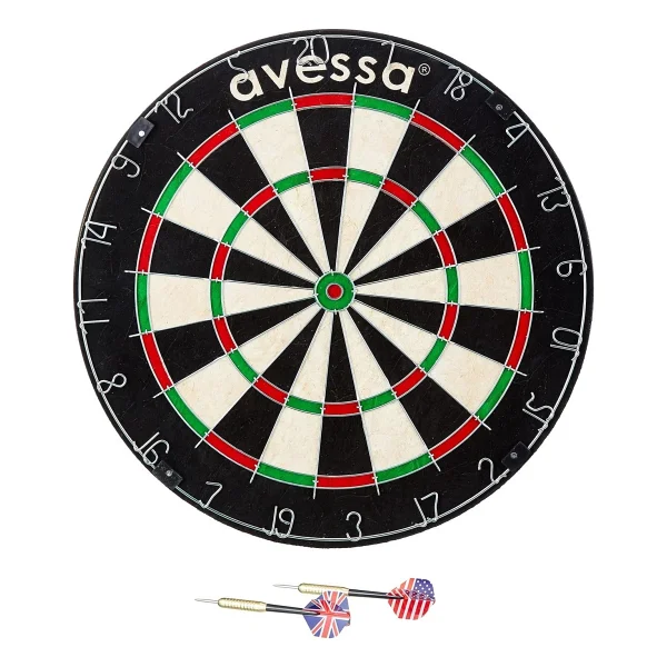 Avessa Profesyonel Sisal Dart Tahtası 6 Adet Ok - Görsel 5