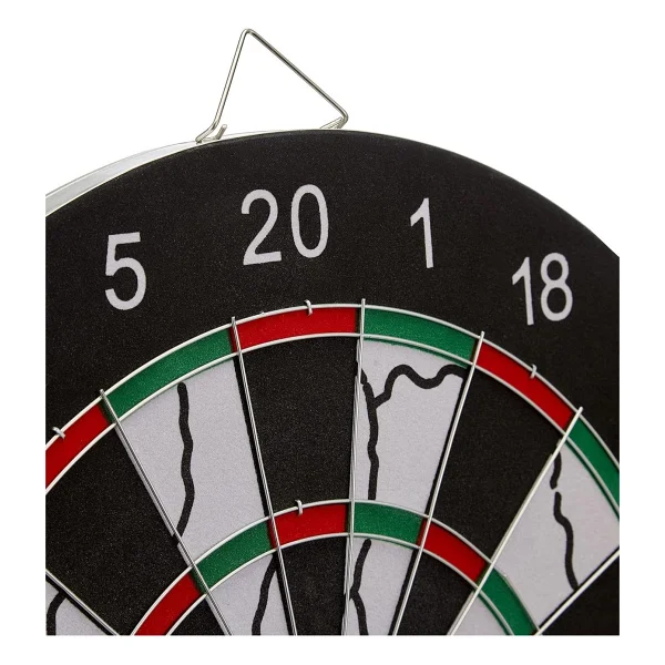 Delta Flocked 45 cm 18 inç + 6 Adet Ok Dart Seti - Görsel 3
