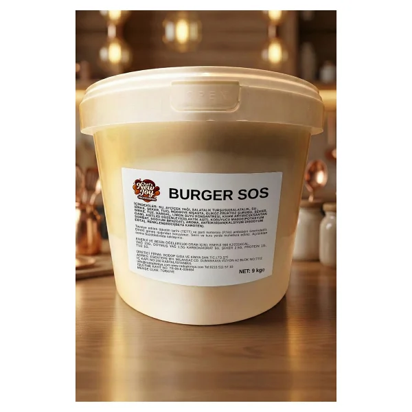 Burger Sos 9 kg Sıvı Sos - Görsel 2