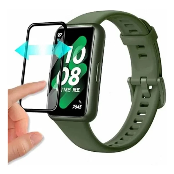 Huawei Band 8 Polymer Nano Ekran Koruyucu - Şeffaf - Görsel 2