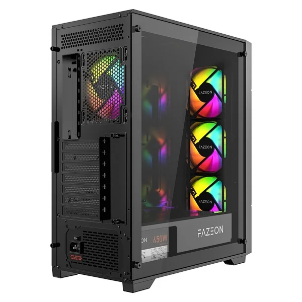 Fazeon F11 Plus RGB Fanlı 650 W ATX Oyuncu Kasası - Görsel 7