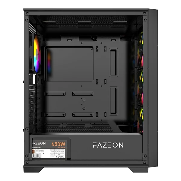 Fazeon F11 Plus RGB Fanlı 650 W ATX Oyuncu Kasası - Görsel 8