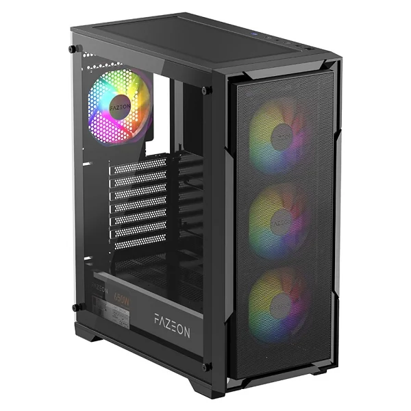 Fazeon F11 Plus RGB Fanlı 650 W ATX Oyuncu Kasası - Görsel 10