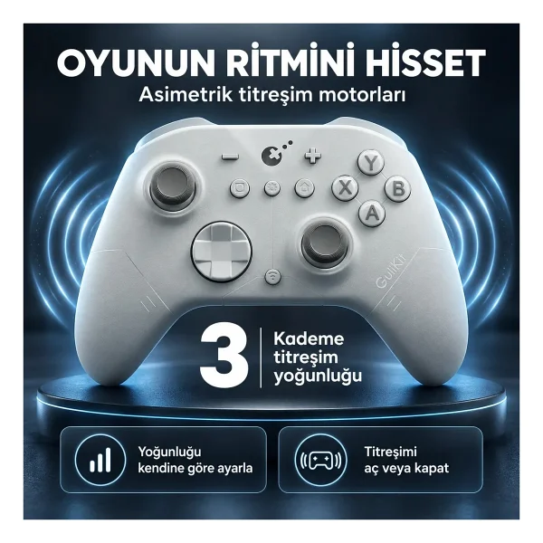 GuliKit Es Kablolu/Kablosuz Oyun Kolu - Görsel 2