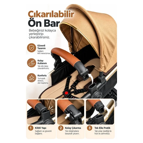 Baby Home 1010 Qool Travel Sistem Bebek Arabası - Görsel 5