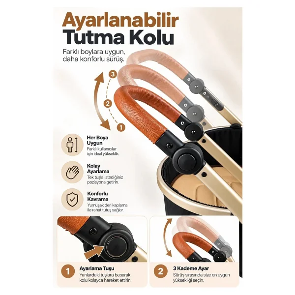 Baby Home 1010 Qool Travel Sistem Bebek Arabası - Görsel 9