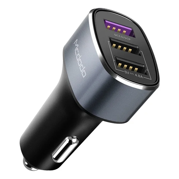 Mcdodo CC-6570 42W 3 USB Çıkışlı Hızlı Araç Şarj Cihazı - Görsel 8