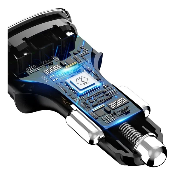 Mcdodo CC-6570 42W 3 USB Çıkışlı Hızlı Araç Şarj Cihazı - Görsel 2