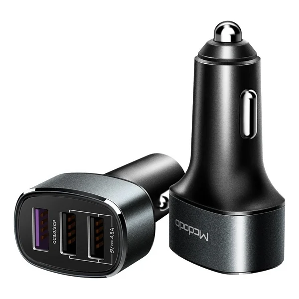 Mcdodo CC-6570 42W 3 USB Çıkışlı Hızlı Araç Şarj Cihazı - Görsel 5