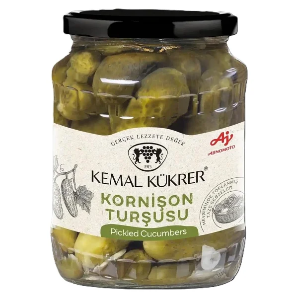 Kemal Kükrer Kornişon Turşu 680 gr - Görsel 2