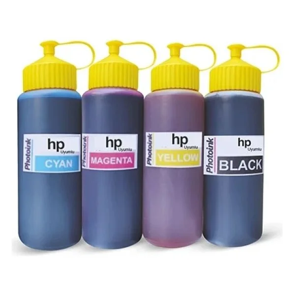 HP Smart Tank 500-530-515-615 4 renk 500ML Photoink Mürekkep - Görsel 2