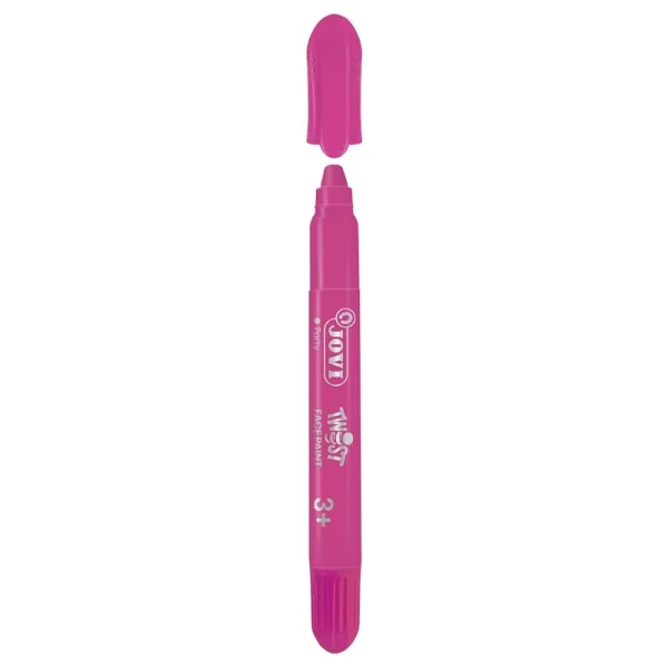 Jovi Twist Stick 5'li Yüz Boyama Kalemi Pembe - Görsel 3