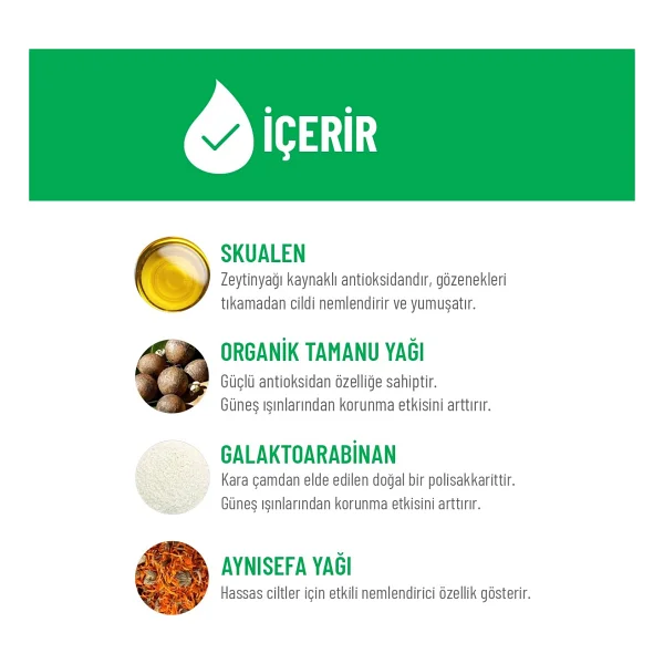 Siveno Doğal Tamanu Yağlı 100 ml 50 Faktör Güneş Losyonu - Görsel 5