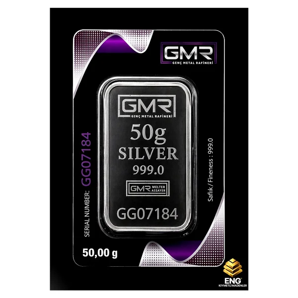 50 gr Külçe Gümüş - Görsel 5