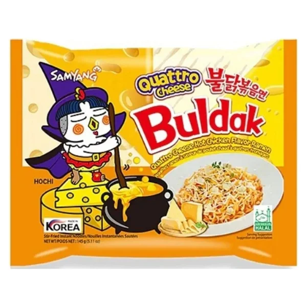 Samyang Buldak Cheese Hot Chicken Flavor Ramen 145 gr - Görsel 2