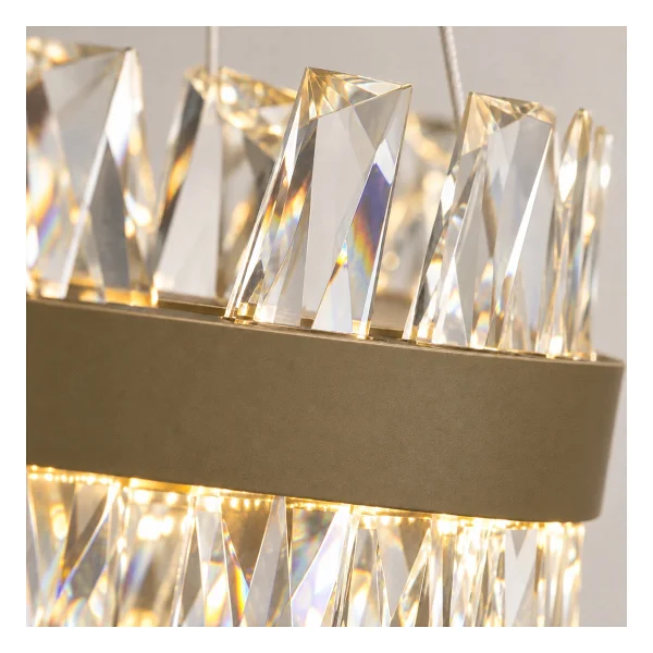 Apliqa Brampton 50'lik Eskitme Salon LED Avize - Görsel 4
