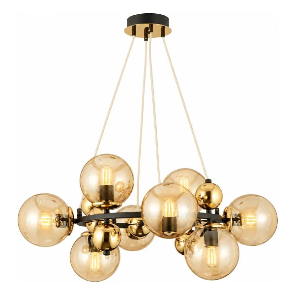 Apliqa Lorento 8'li Modern Salon Avize - Görsel 2
