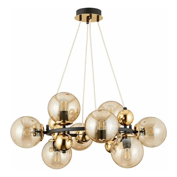 Apliqa Lorento 8'li Modern Salon Avize - Görsel 3