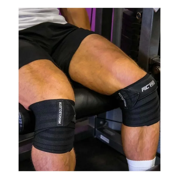MuscleCloth Pro Knee Wraps Dizlik - Görsel 6
