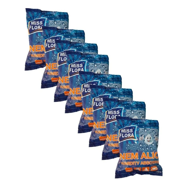 Miss Flora 8'li Süper Ekonomik Yedek Paket (8 adet 450 gr Nem Alıcı Yedek) - Görsel 3