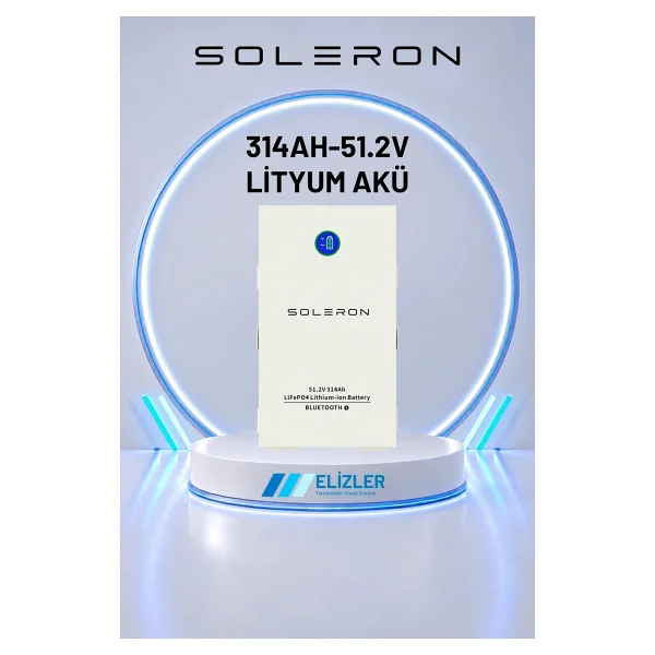 Soleron 314Ah-51.2V Lityum Akü - Görsel 6