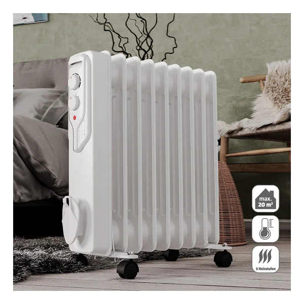 Voltomat 2000 W 9 Dilim Yağlı Radyatör - Görsel 7