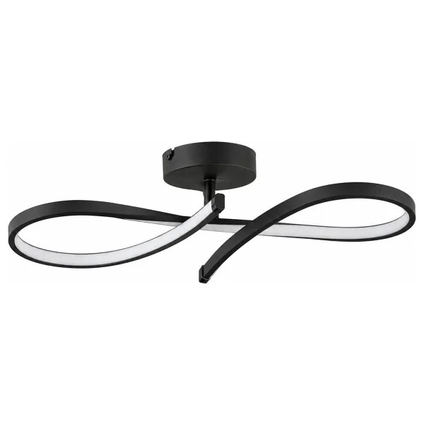 Apliqa Vetto Siyah 3 Renk Modern Plafonyer LED Avize - Görsel 3