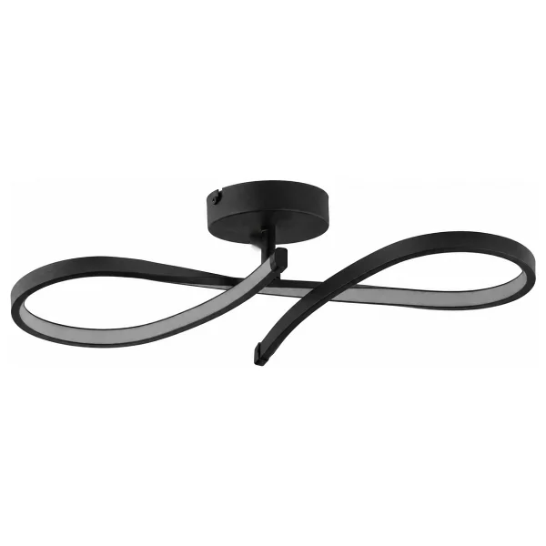 Apliqa Vetto Siyah 3 Renk Modern Plafonyer LED Avize - Görsel 4