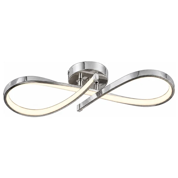 Apliqa Vetto Krom 3 Renk Modern Plafonyer LED Avize - Görsel 2