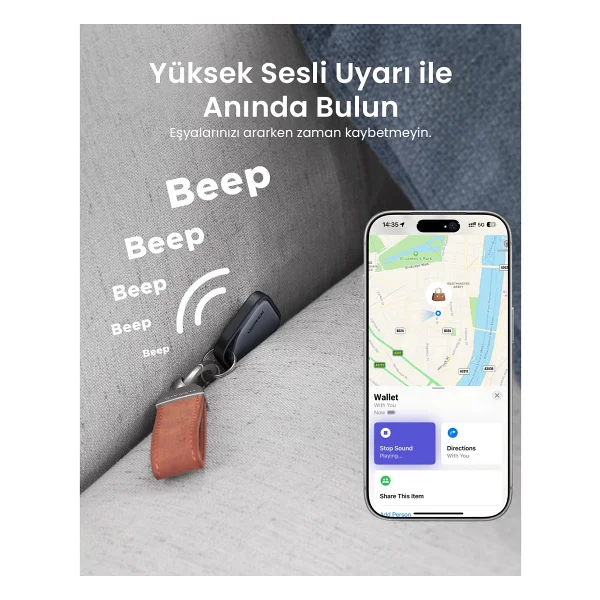 Ugreen FineTrack 45297 GPS Takip Cihazı - Görsel 5