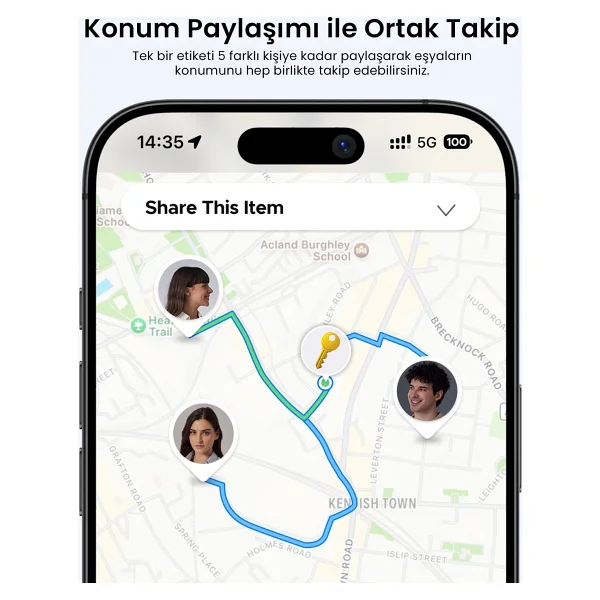 Ugreen FineTrack 45297 GPS Takip Cihazı - Görsel 8