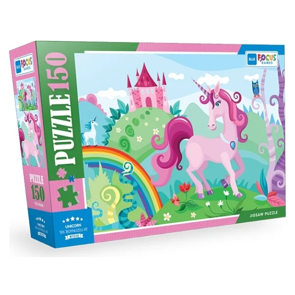 Blue Focus Unicorn 150 Parça Puzzle F320 - Görsel 3