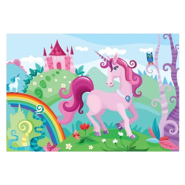 Blue Focus Unicorn 150 Parça Puzzle F320 - Görsel 2