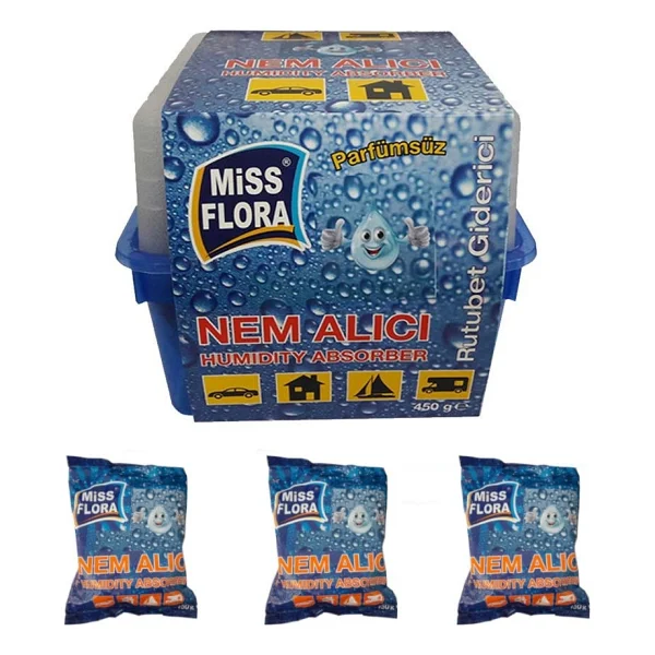 Miss Flora Nem Alıcı 450 G + 3'lü Yedek Paket - Görsel 3