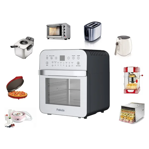 Fabcio Pesto Smart Wi-Fi Airfryer 12 lt Yağsız Fritöz - Görsel 3