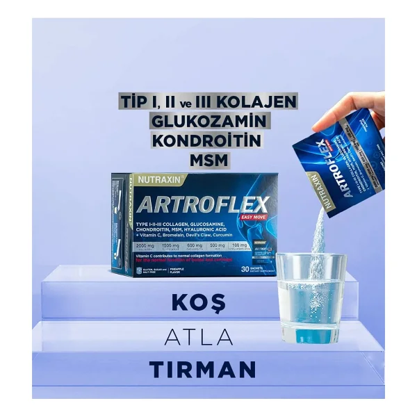 Nutraxin Artroflex Easy Move 30 Saşe - Görsel 5