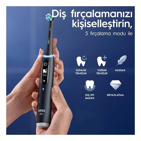 Oral-B iO 6 Smile Şarjlı Diş Fırçası - Görsel 10