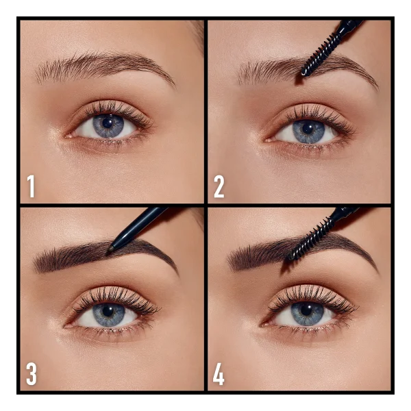 Max Factor Brow Shaper 30 Deep Brown Kaş Kalemi - Görsel 5