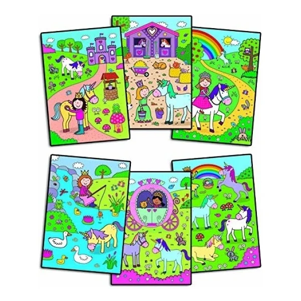 Galt Water Magic Unicorns Sihirli Boyama Kitabı - Görsel 9